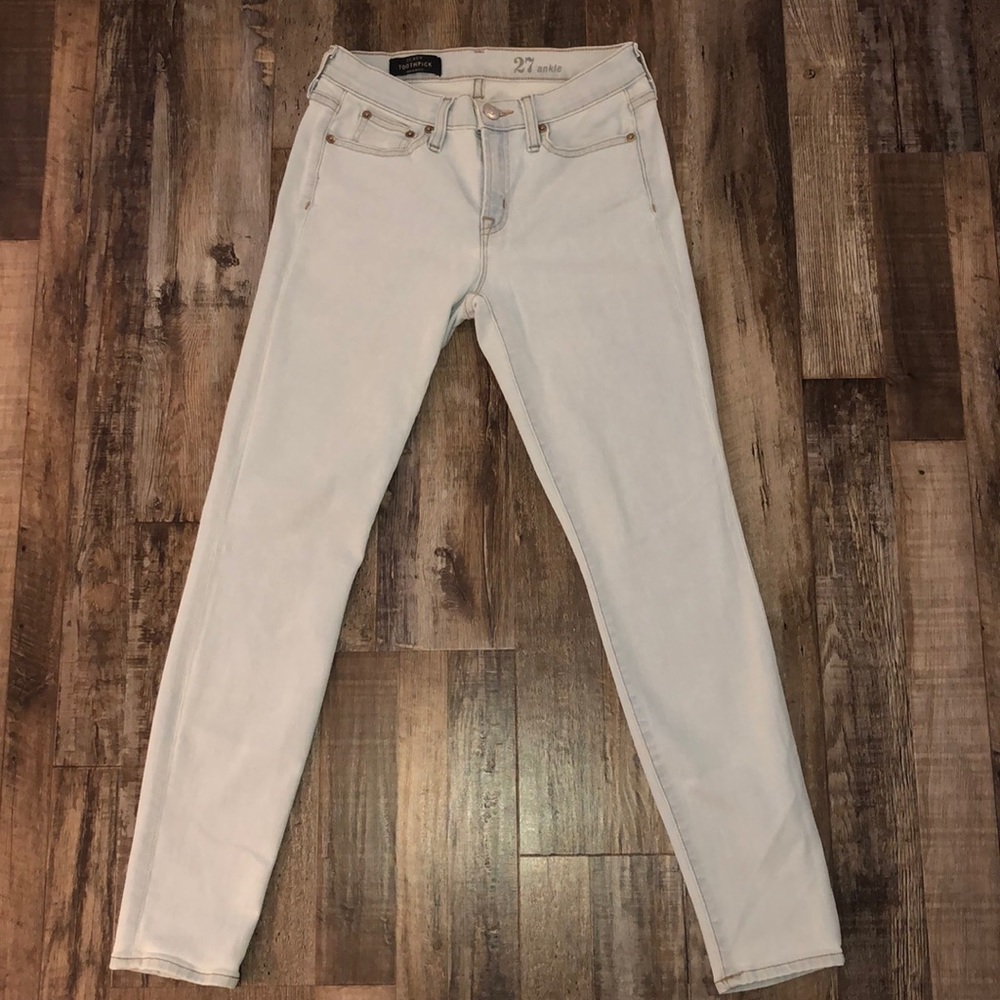 J.Crew Toothpick Jeans